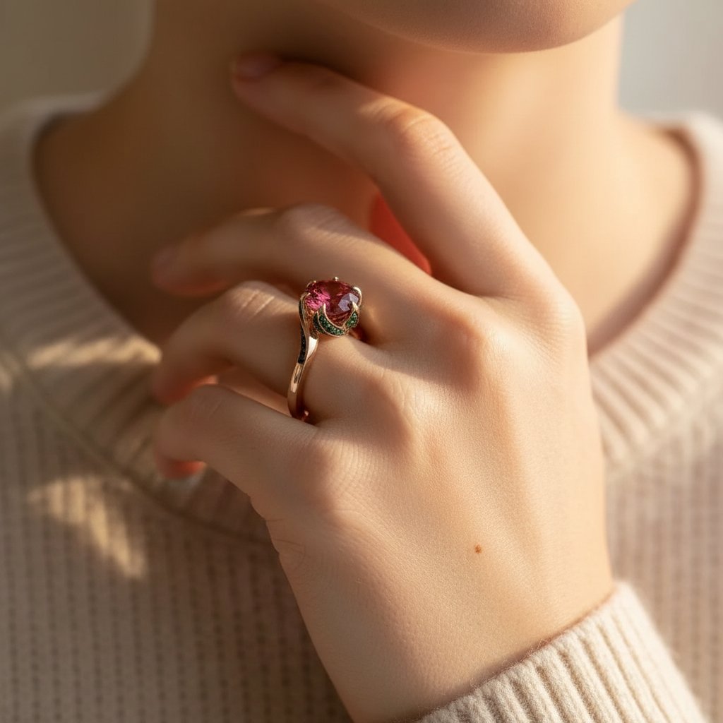 Bijou Ruby Ring