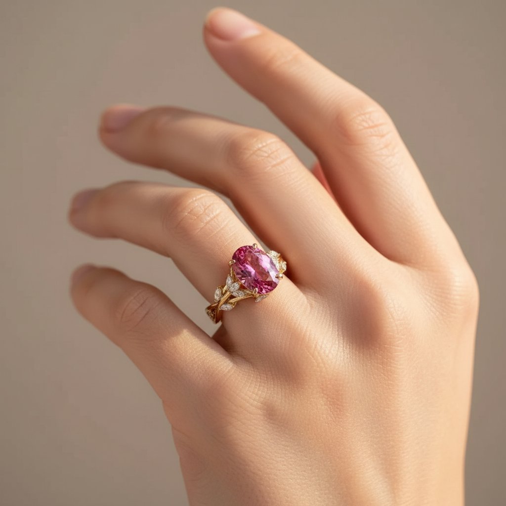 Selene Ruby Ring