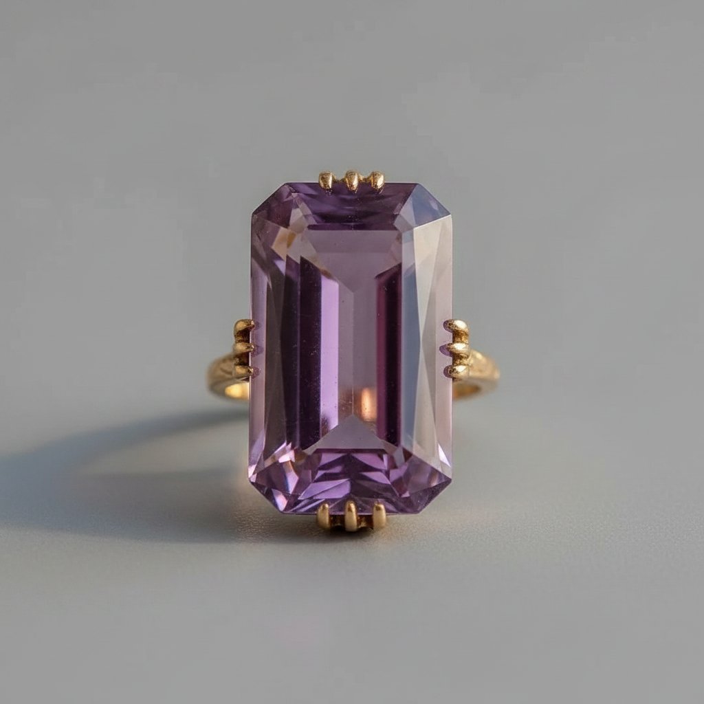 Calla Amethyst Ring