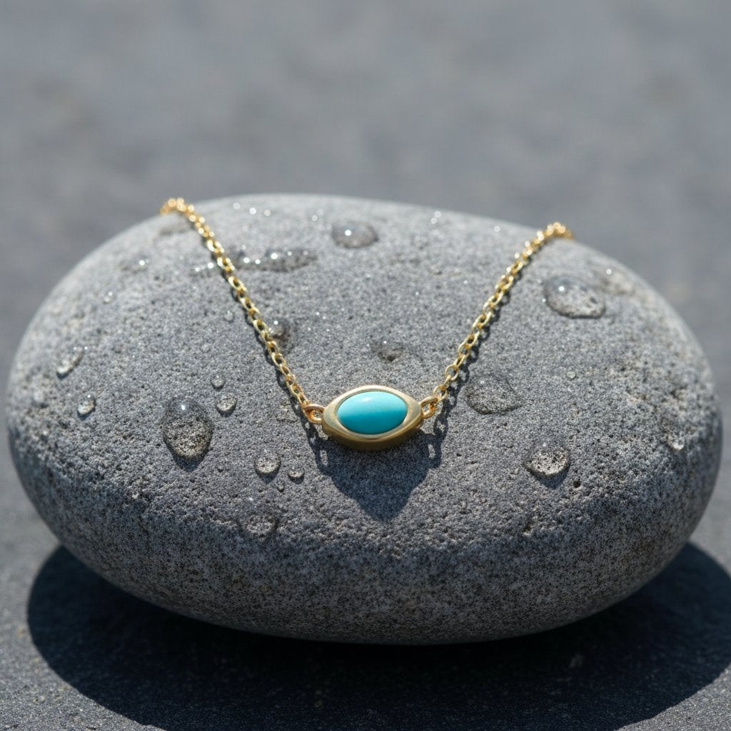 Valentine Turquoise Pendant Necklace