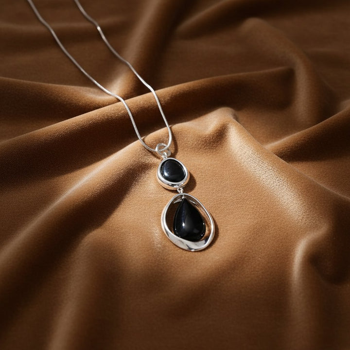 Alba Silver Pendant Necklace