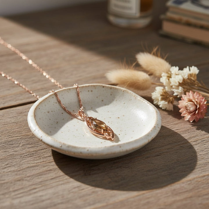 Bela Crystal Pendant Necklace