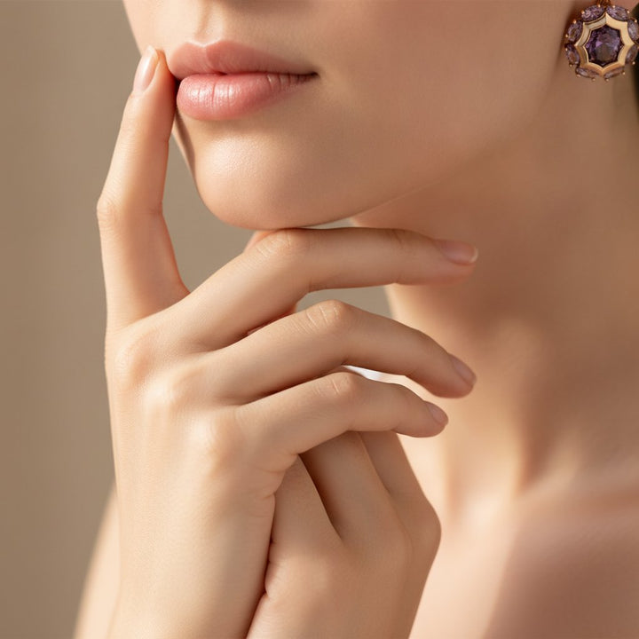 Cerise Zirconia Ring