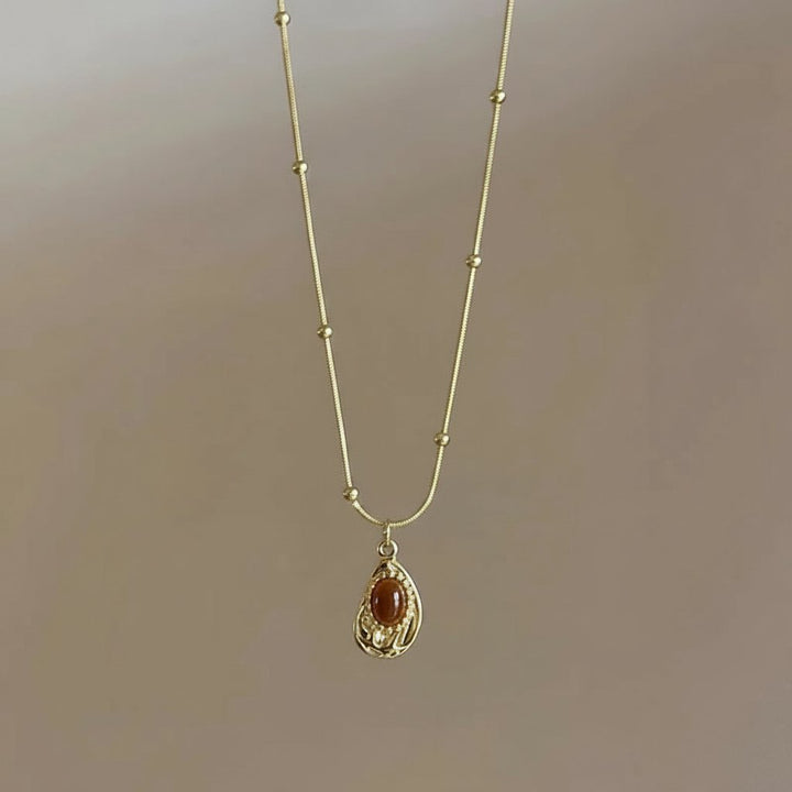 Collier pendentif vintage Halcyon
