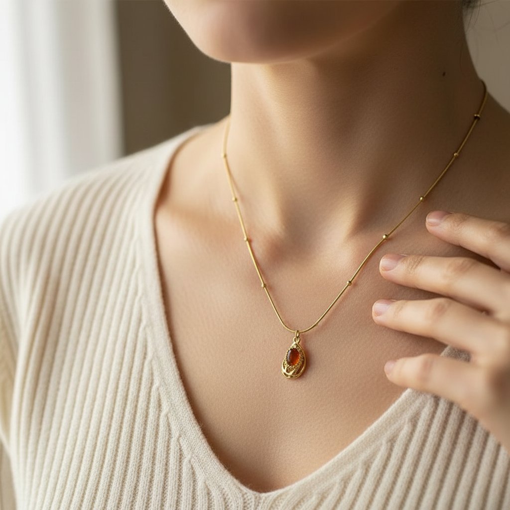 Halcyon Vintage Pendant Necklace