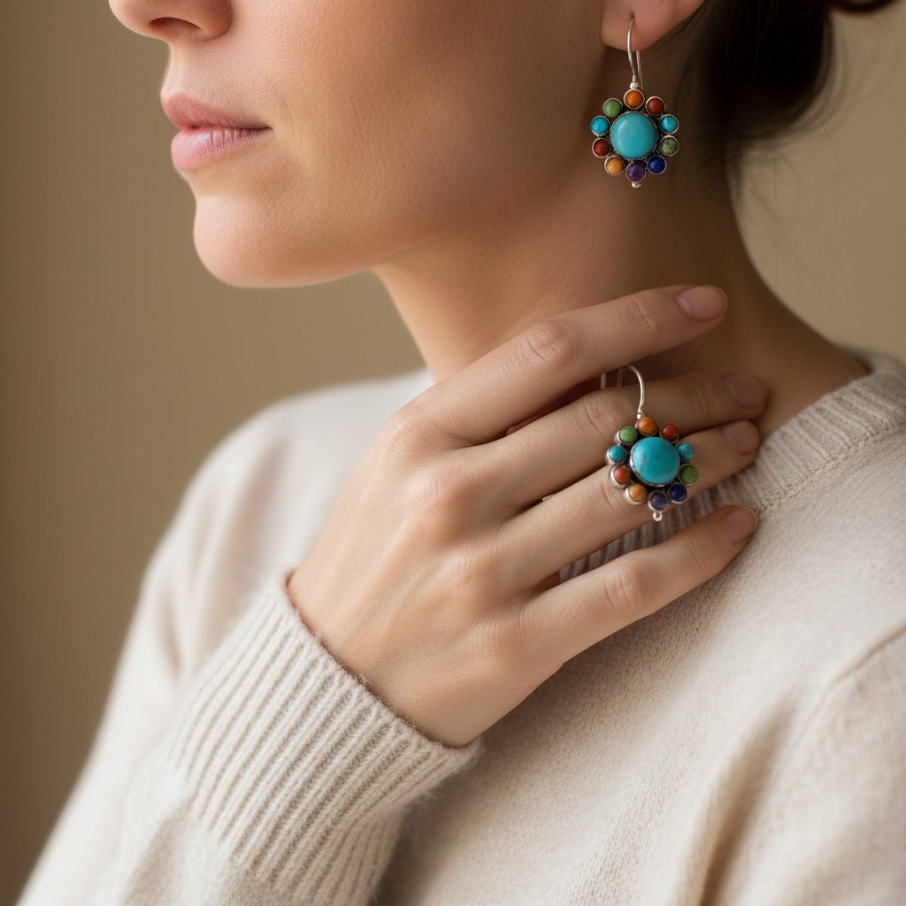 Selene Turquoise Ring