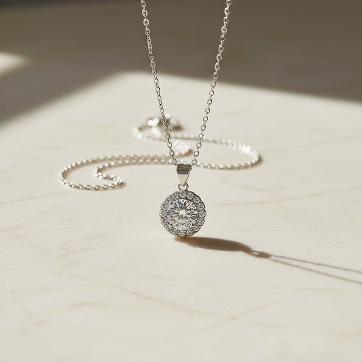 Aurore Silver Pendant Necklace