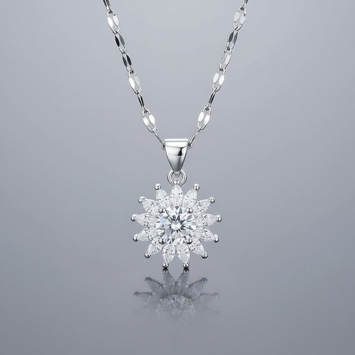 Elise Silver Pendant Necklace