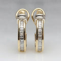 Opaline Diamond Hoop Earrings