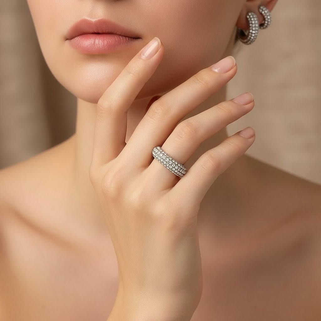 Pia Crystal Cuff
