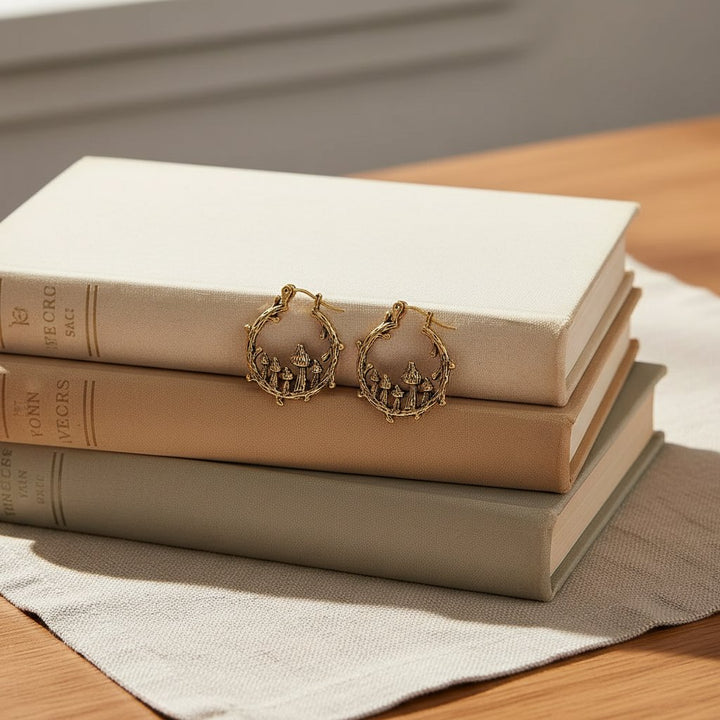 Kira Vintage Hoop Earrings