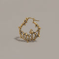 Kira Vintage Hoop Earrings