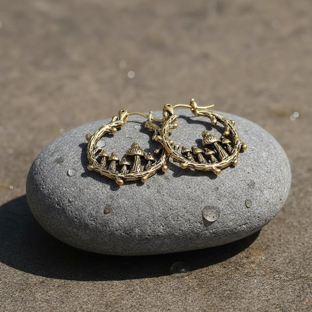 Kira Vintage Hoop Earrings