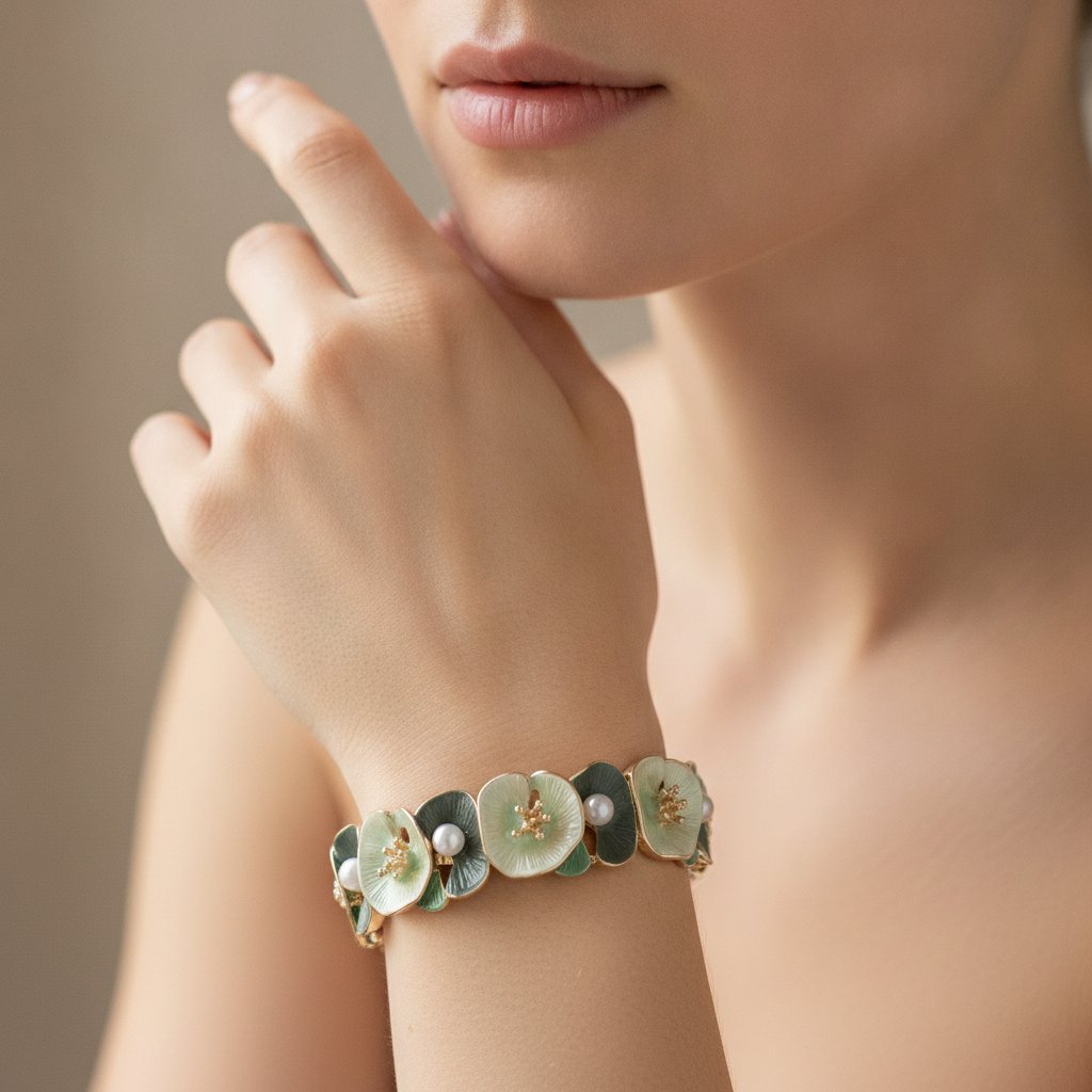 Amelie Pearl Bracelet