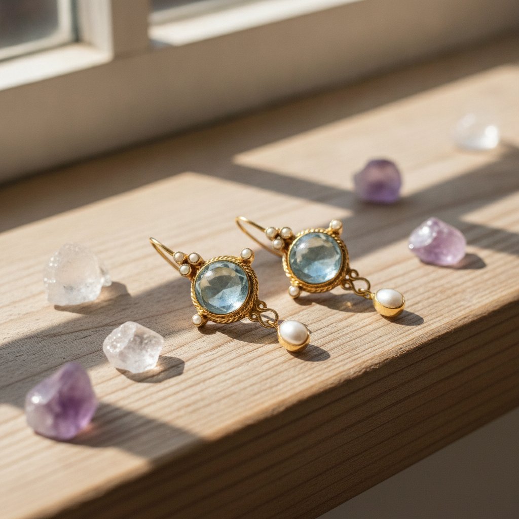 Amelie Pearl Earrings