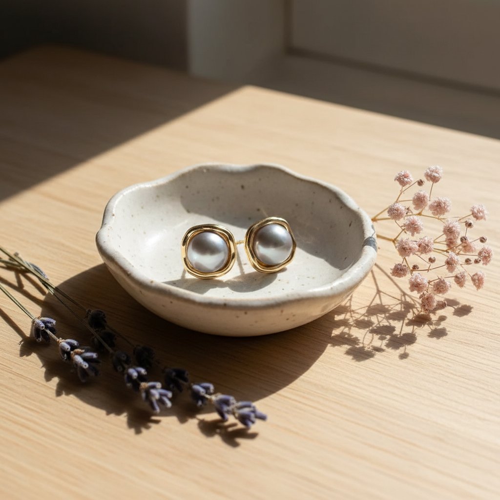 Noor Pearl Earrings
