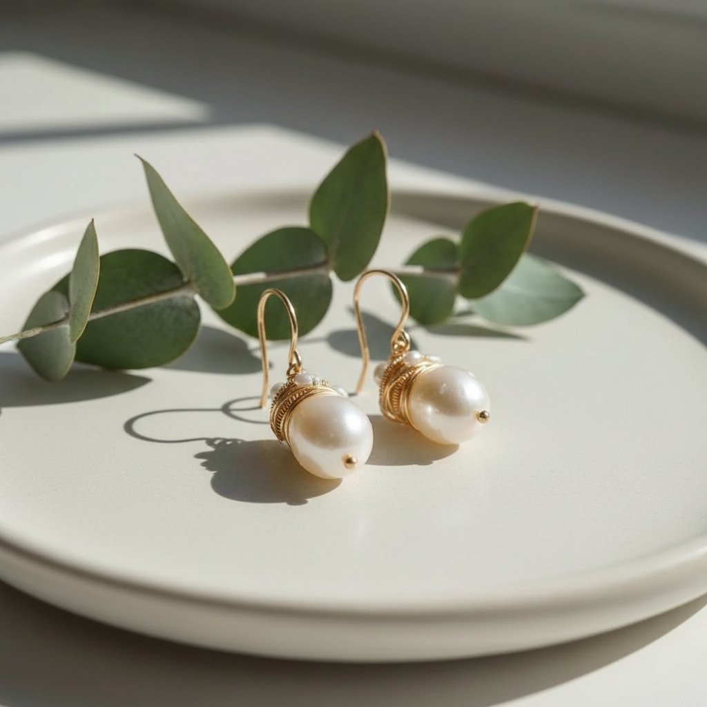 Noor Pearl Earrings