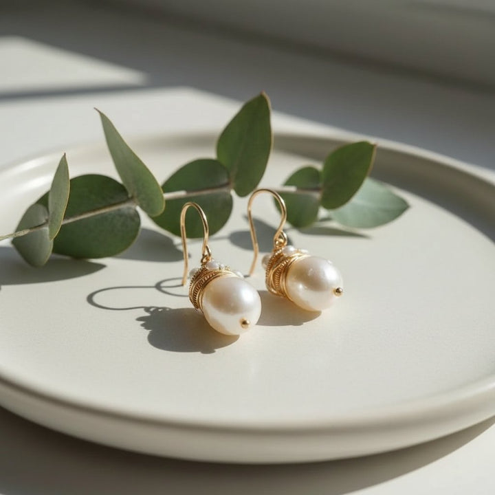 Noor Pearl Earrings