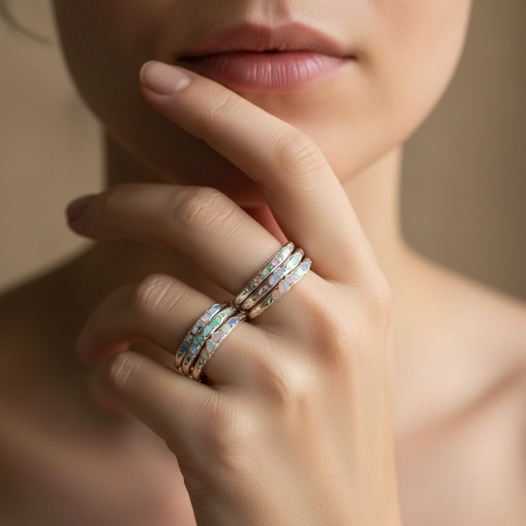 Noor Silver Ring