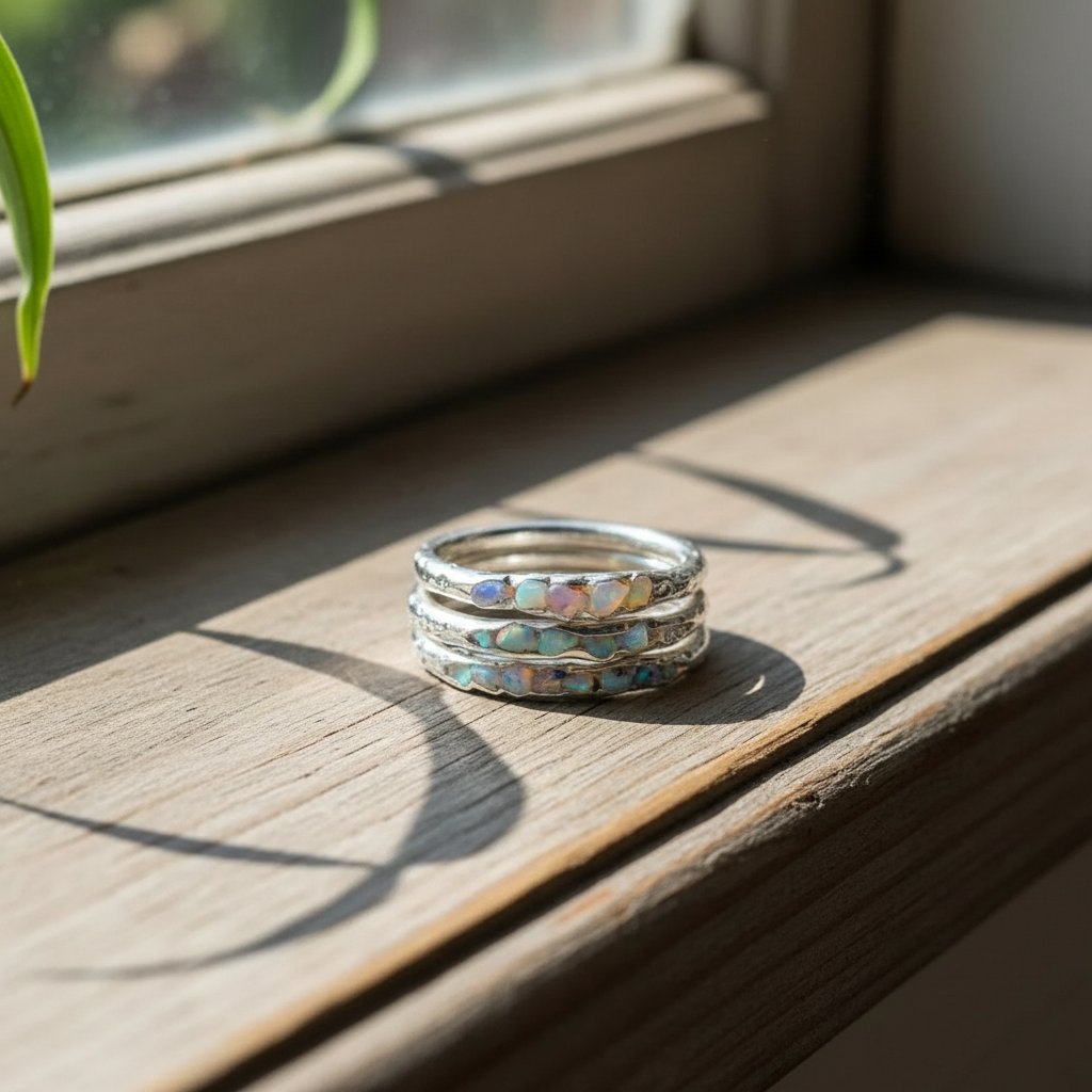 Noor Silver Ring