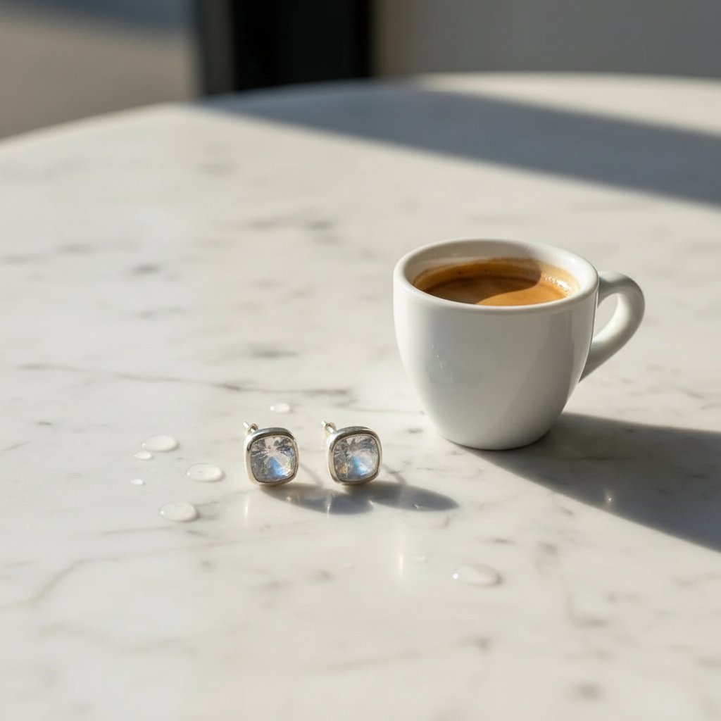 Soleil Moonstone Earrings
