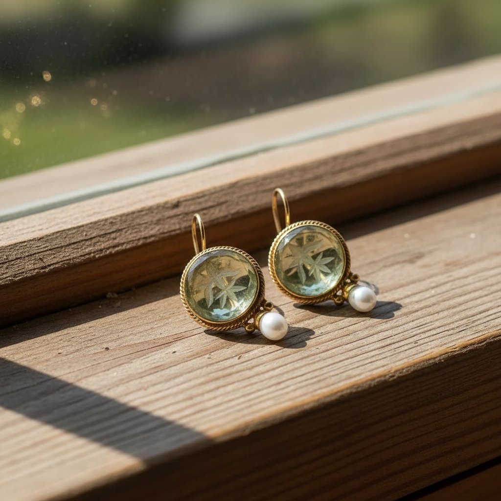 Soleil Pearl Earrings