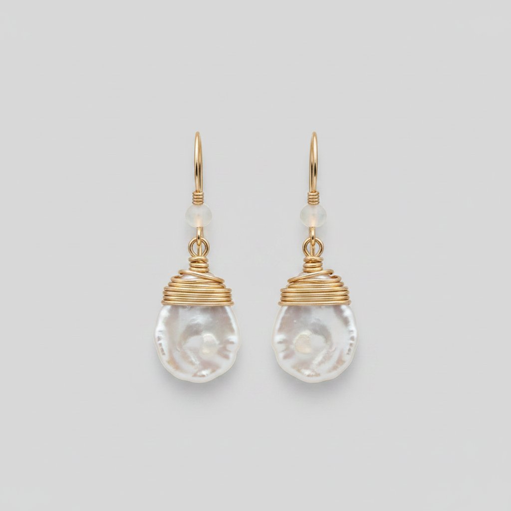 Soleil Pearl Earrings