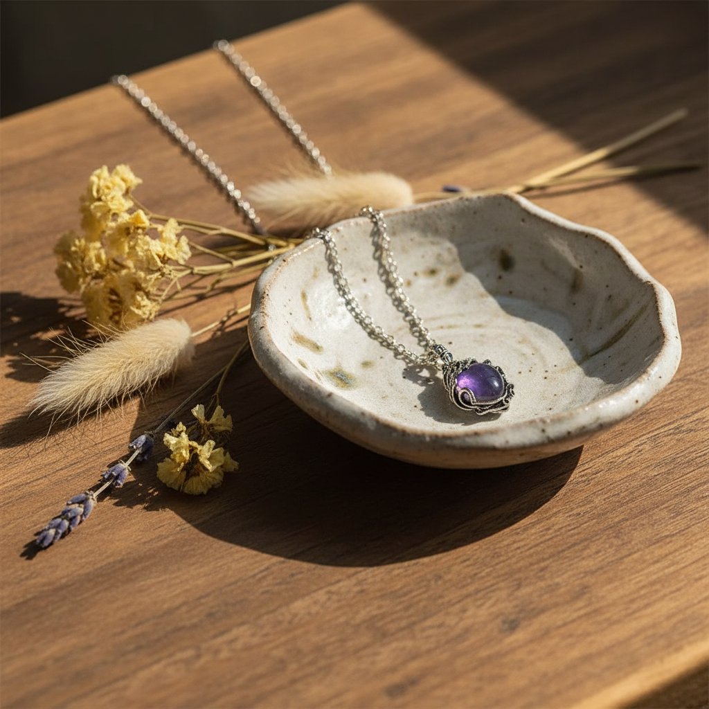 Reverie Amethyst Pendant Necklace
