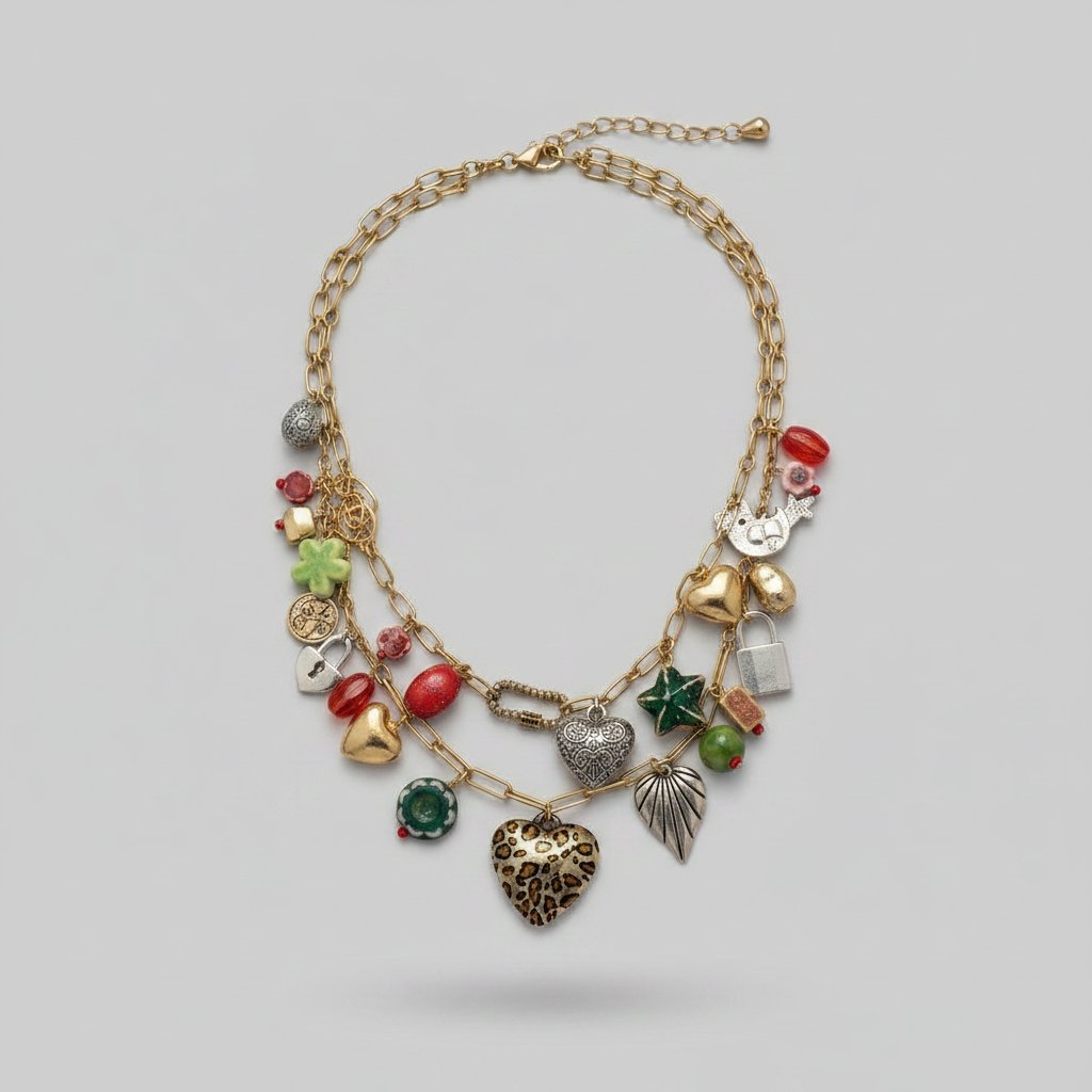 Quilla Vintage Pendant Necklace