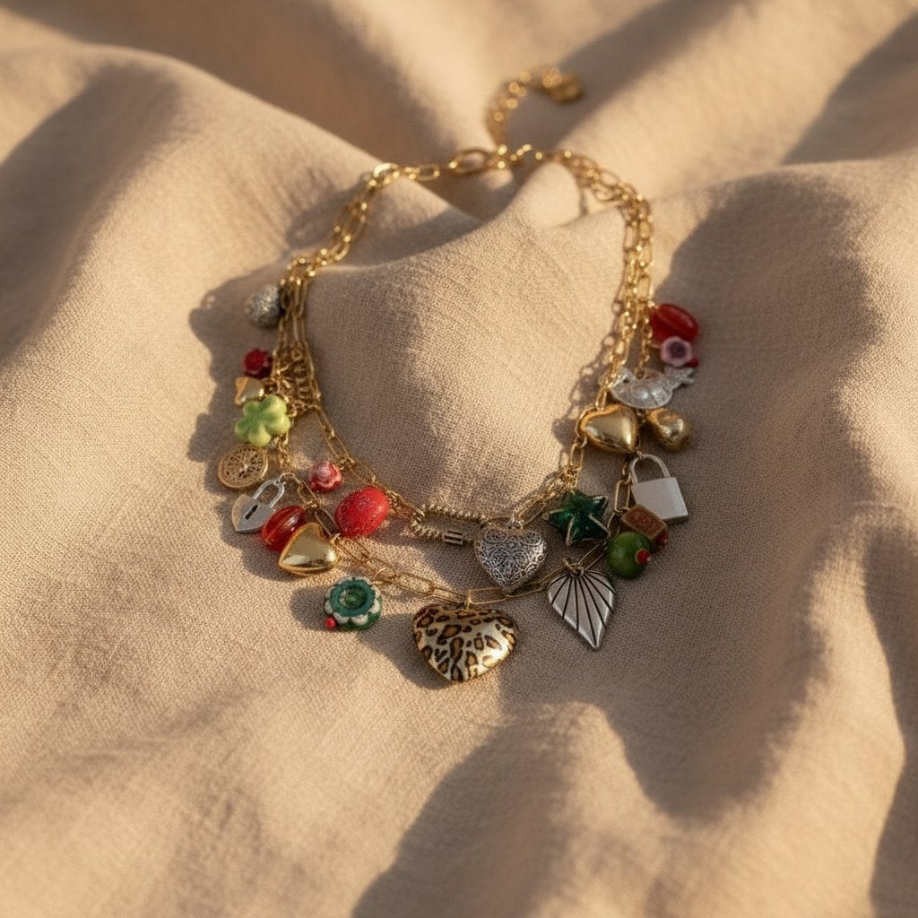 Quilla Vintage Pendant Necklace