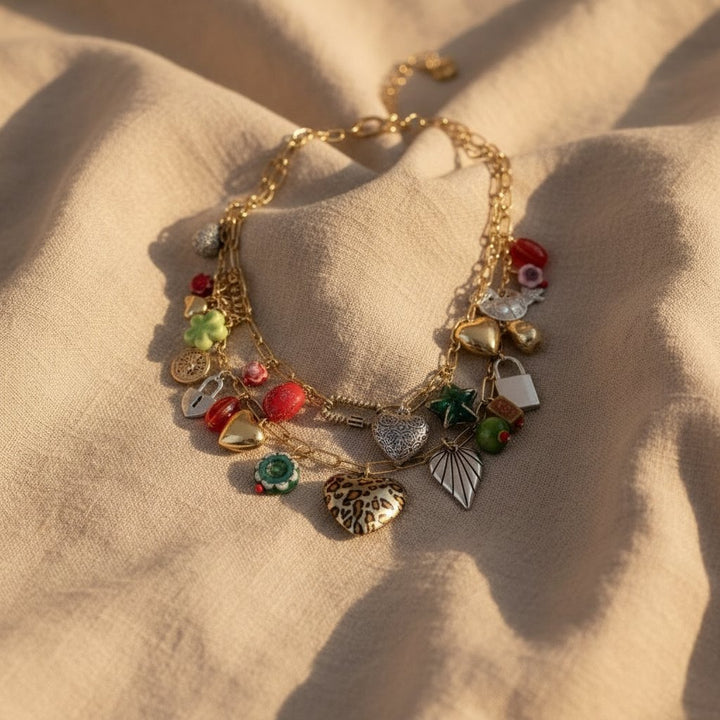 Quilla Vintage Pendant Necklace