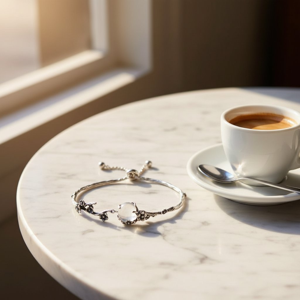 Une Silver Ring