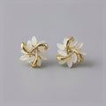 Clemence Opal Stud Earrings