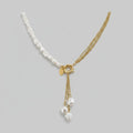 Perrine Pearl Pendant Necklace