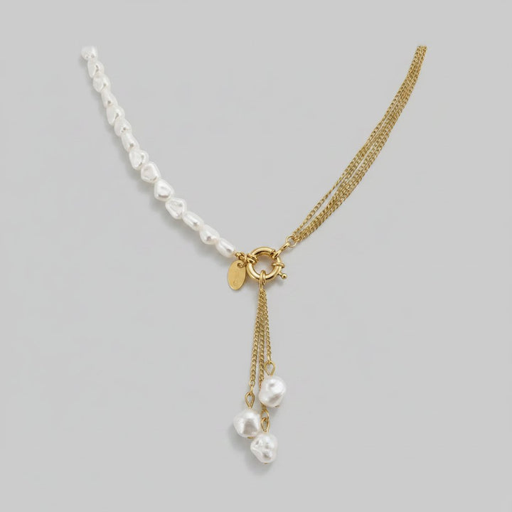 Perrine Pearl Pendant Necklace
