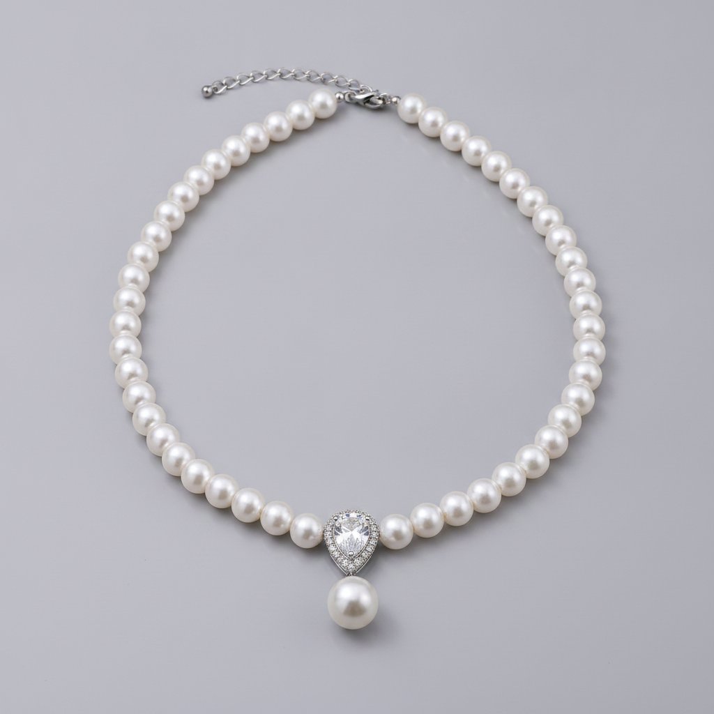 Albane Pearl Pendant Necklace