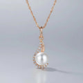 Capucine Pearl Pendant Necklace