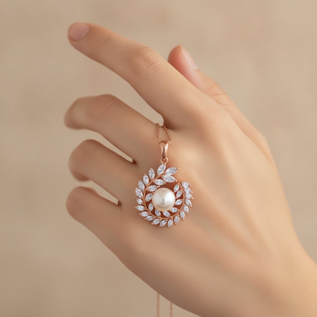 Sidonie Pearl Pendant Necklace