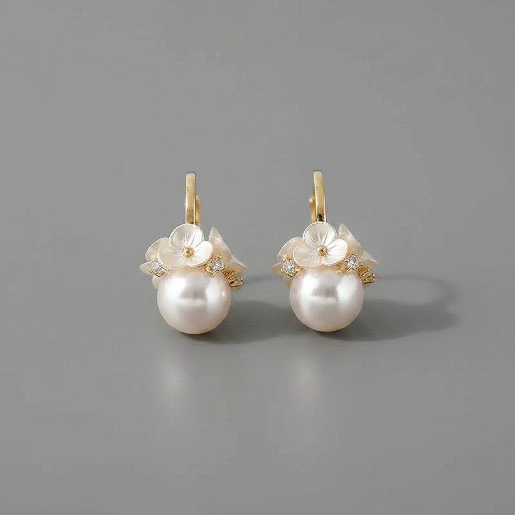 Bijou Pearl Pendant Necklace