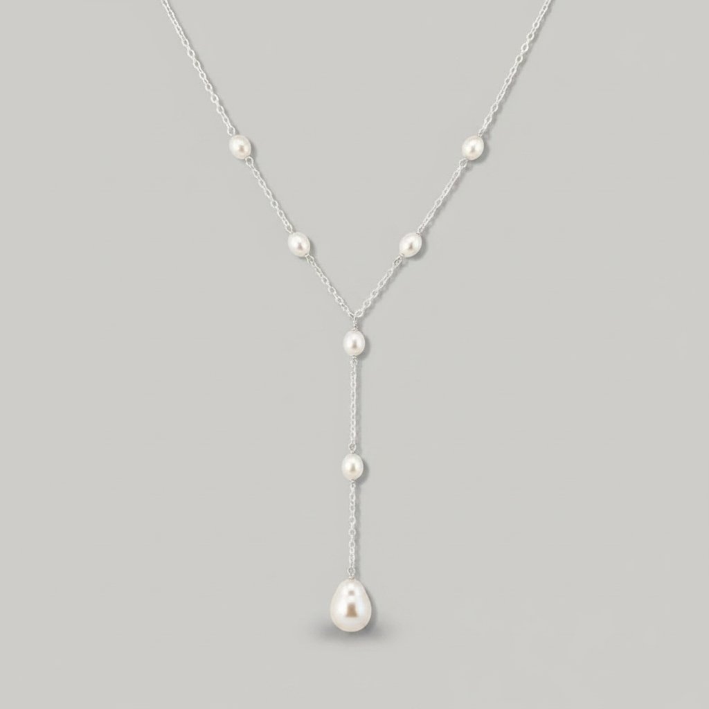 Elise Pearl Pendant Necklace