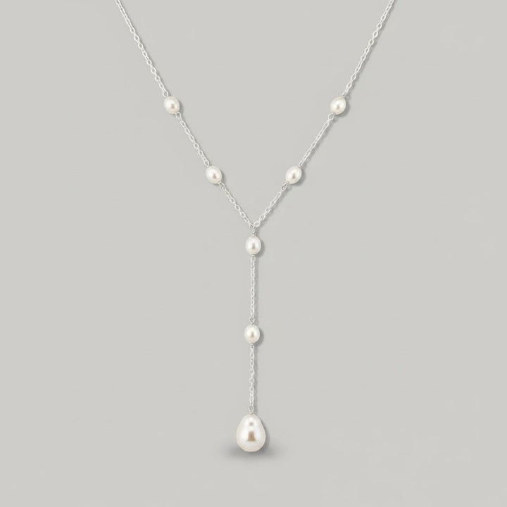 Elise Pearl Pendant Necklace