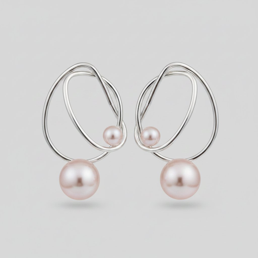 Celestine Pearl Pendant Necklace