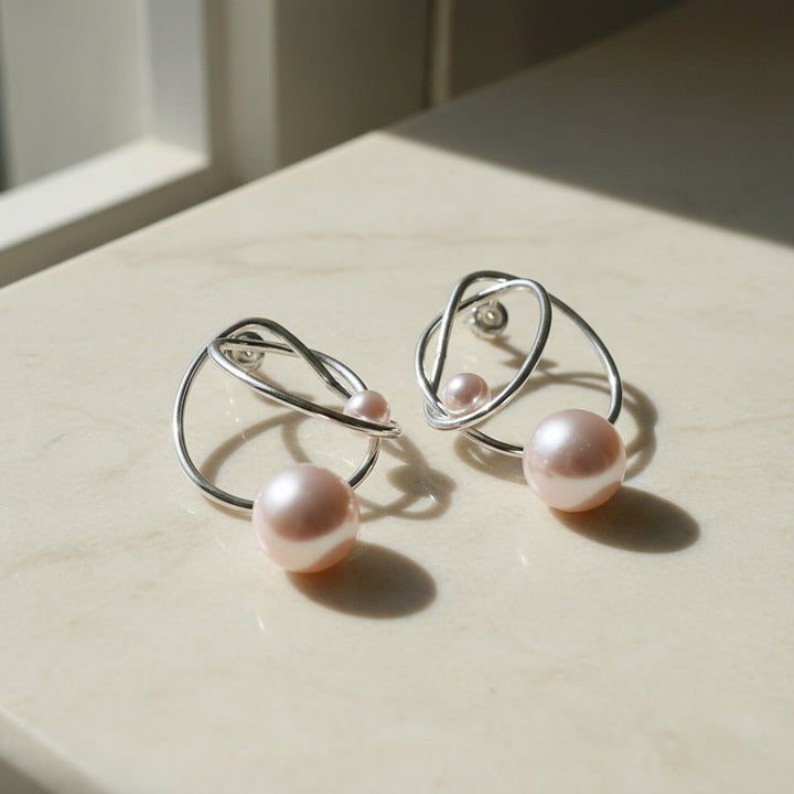 Celestine Pearl Pendant Necklace