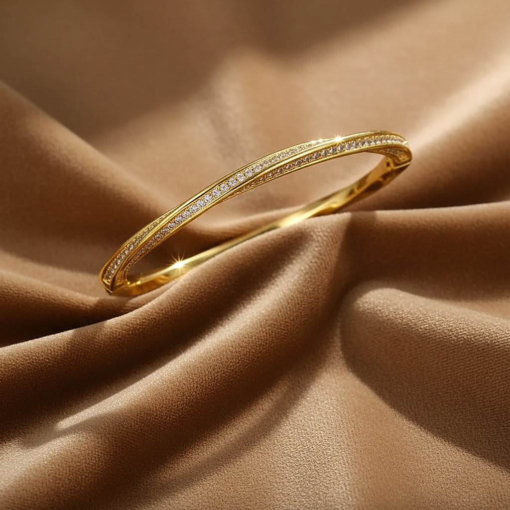 Bracciale con cristalli Fiora