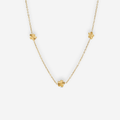 Flower Power Gold Necklace