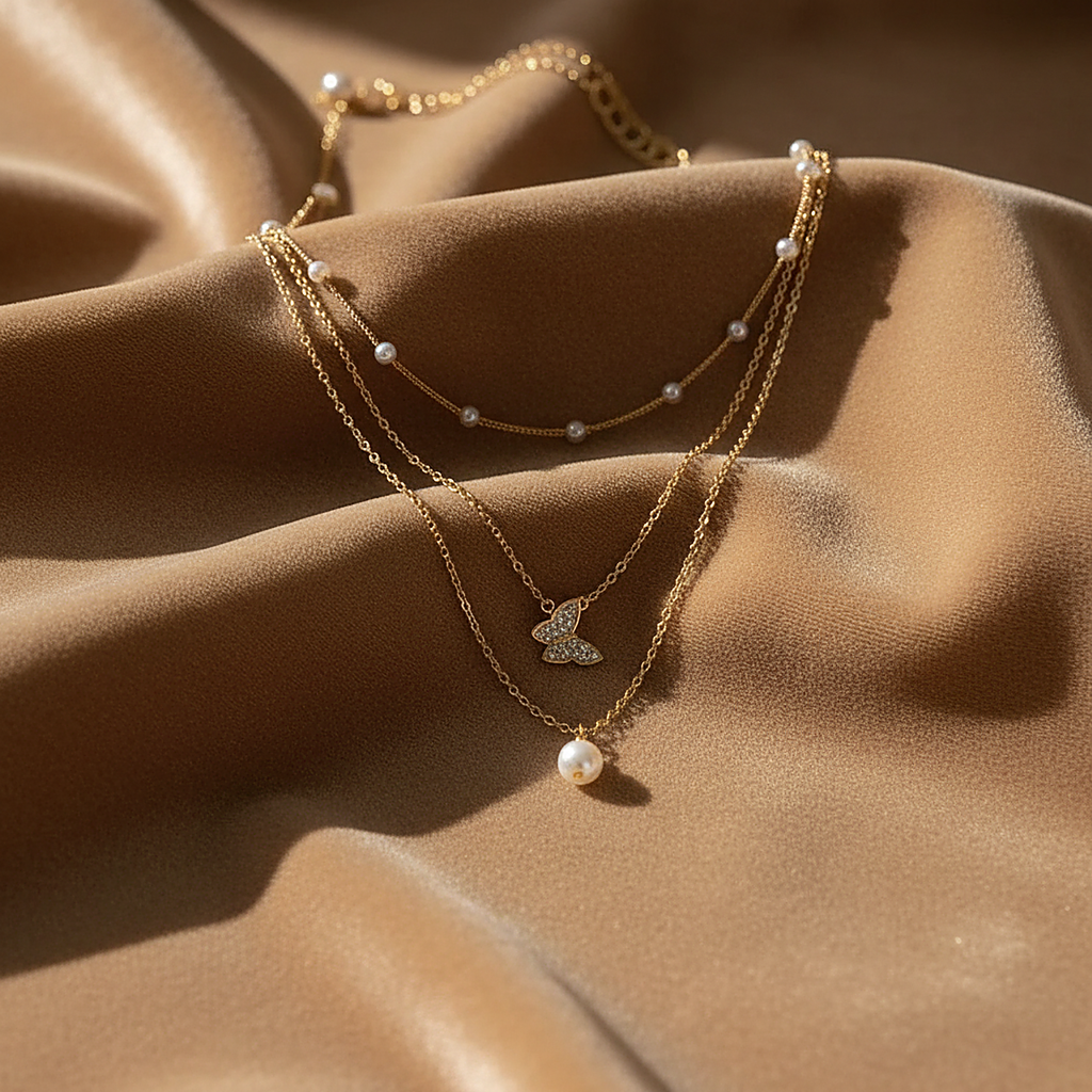 Jolie Pearl Necklace