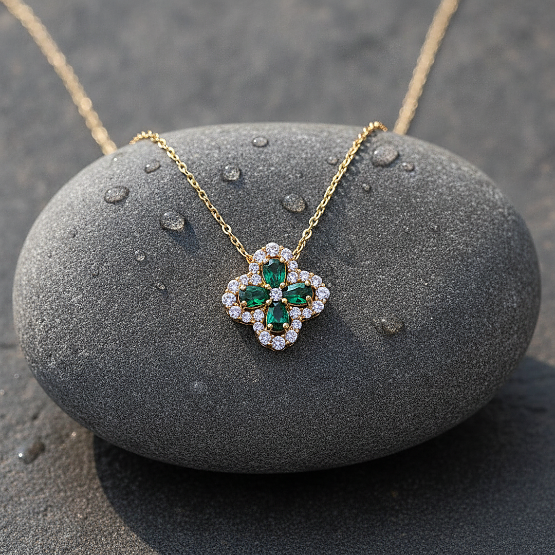 Giada Emerald Necklace
