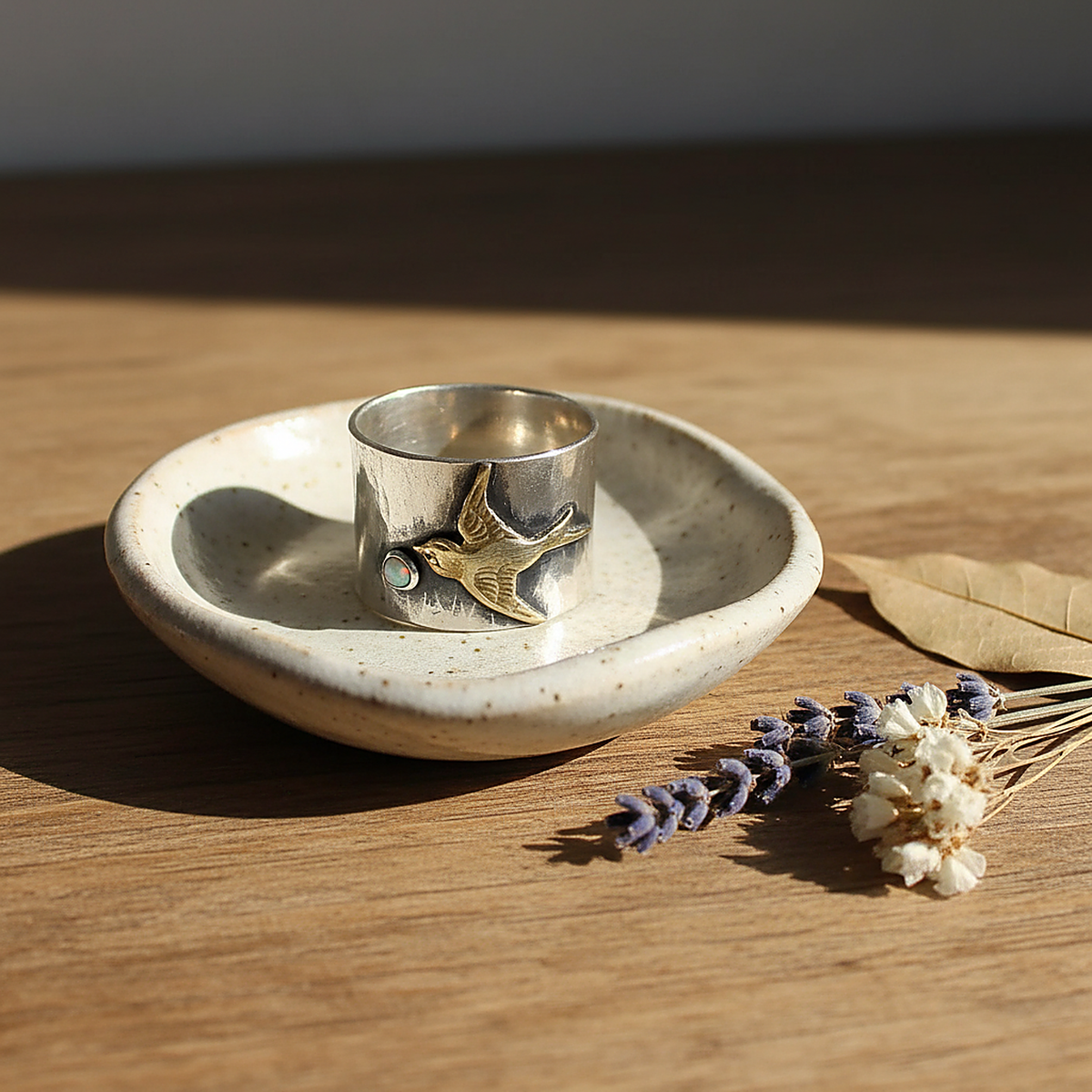 Dvora Silver Ring