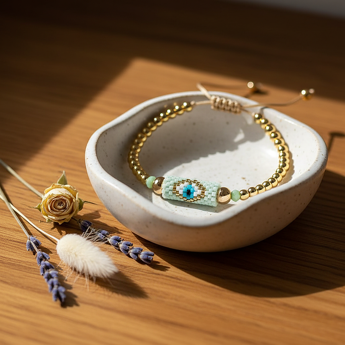 Bracciale Lourdes dorato