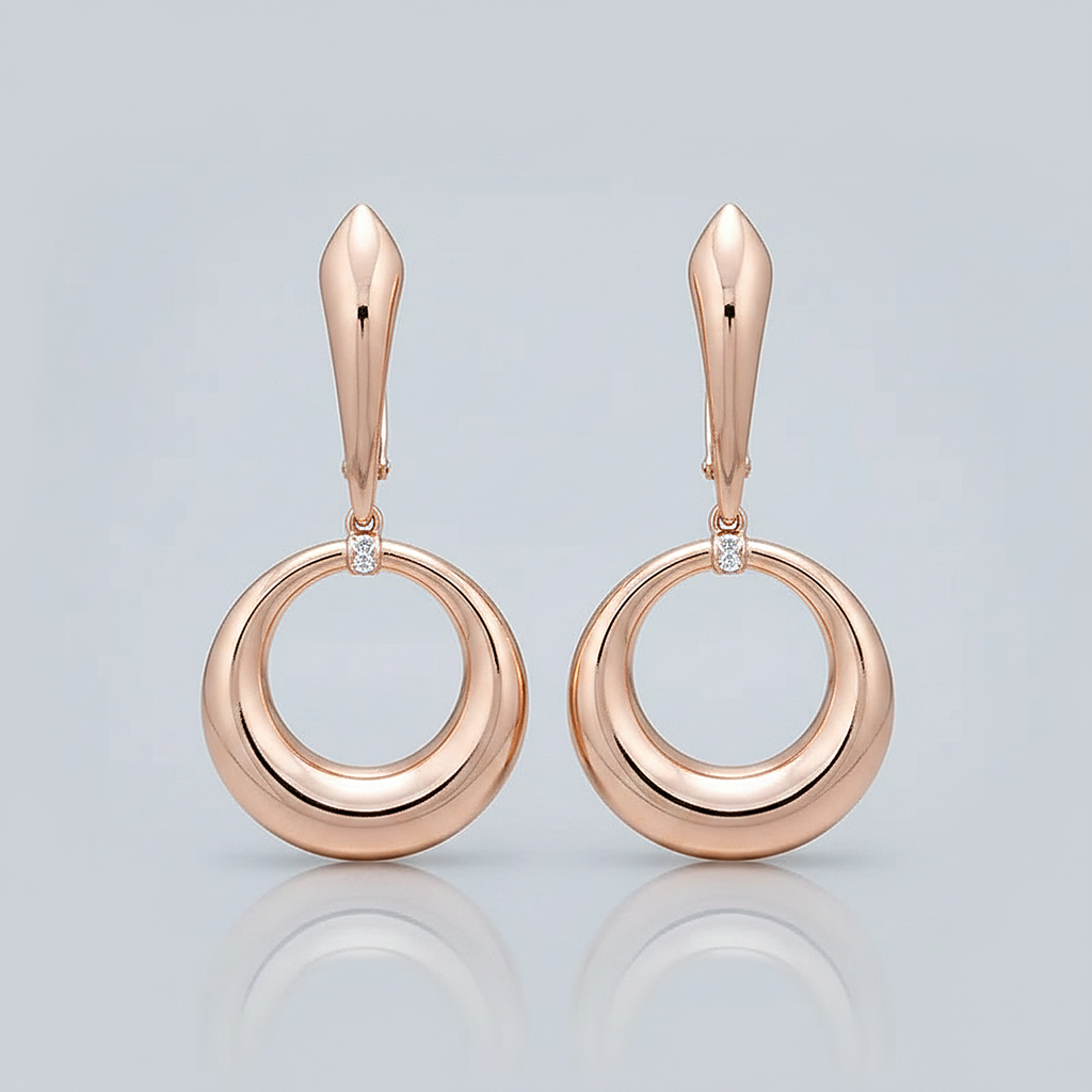 Pendientes de circonita Halcyon